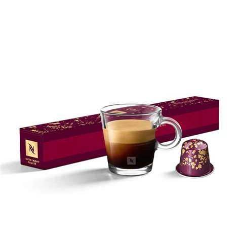 nespresso infiniment fruite.